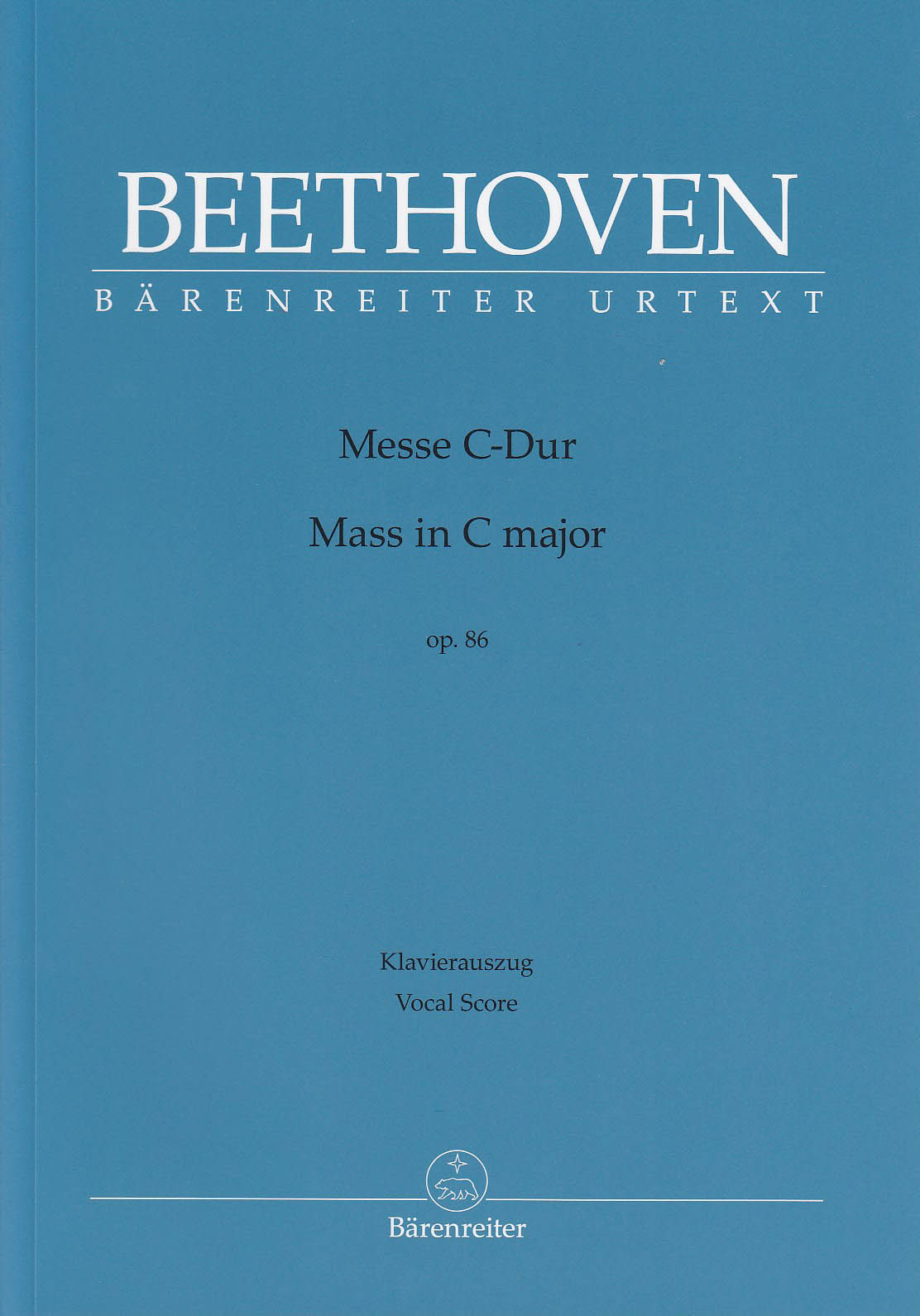 Beethoven, Missa op. 86 in C [L] (Barenreiter)