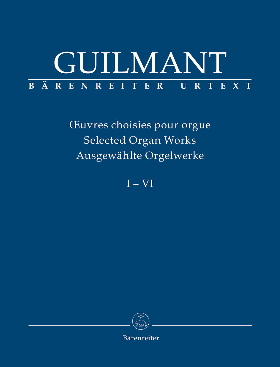 Guilmant, Oeuvres choisies (6-v. Set) (Barenreiter)