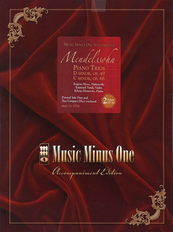 Mendelssohn, Piano Trios (Vc part,CDs) (Music Minus One)