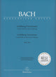 Bach, Goldberg-Variationen (fing.)解説付 (Barenreiter)