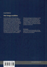 Modrow, Wie Songs erzahlen (Peter Lang)