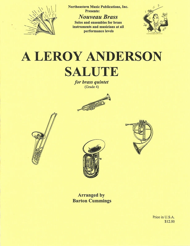 Anderson, Leroy Anderson Salute (Quintet (Nouveau Brass/Northeastern Music)