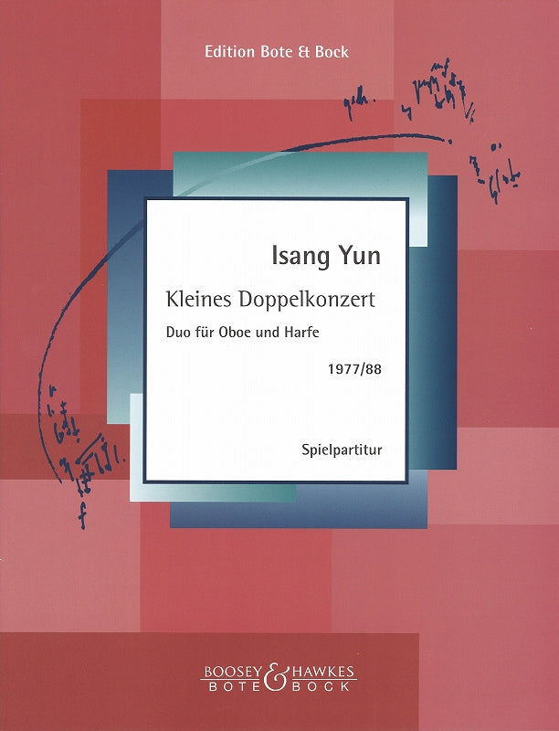 Yun, Kleines Doppelkonzert (Ob,Hrp) (Bote & Bock)