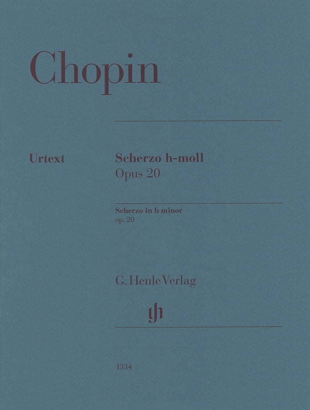 Chopin, Scherzo op. 20 in b min. (Henle)
