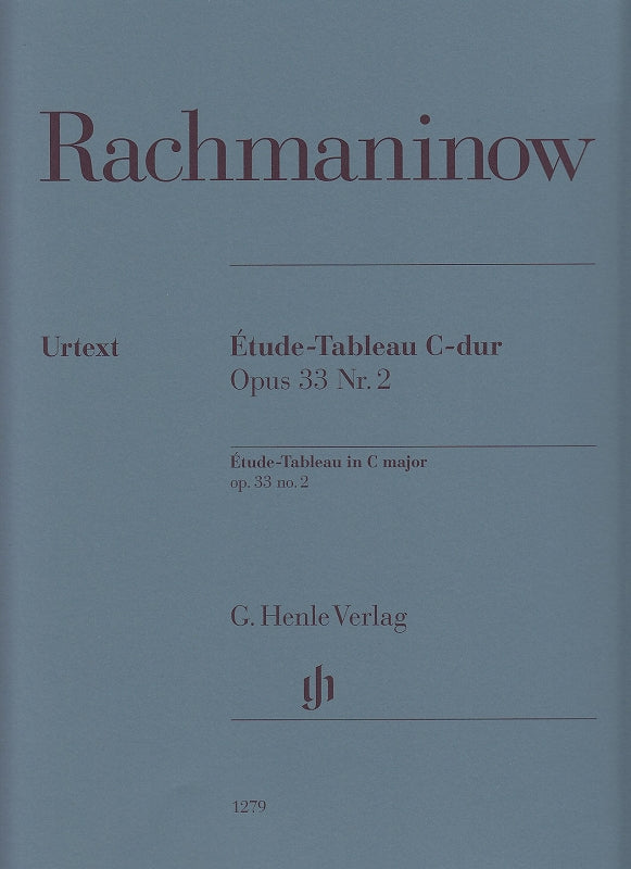Rachmaninoff, Etude-tableau op. 33/2 (Henle)