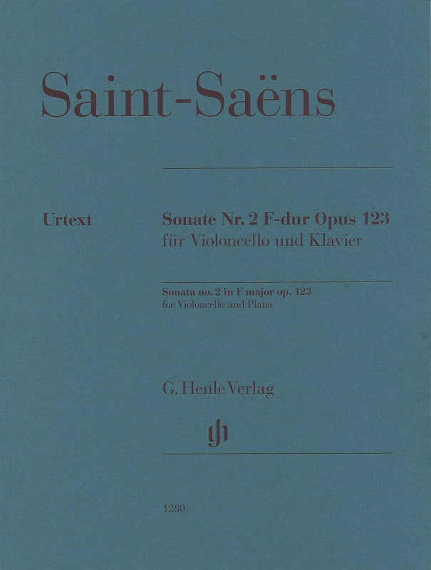 Saint-Saens, Sonata No. 2 in F op. 123 (Henle)