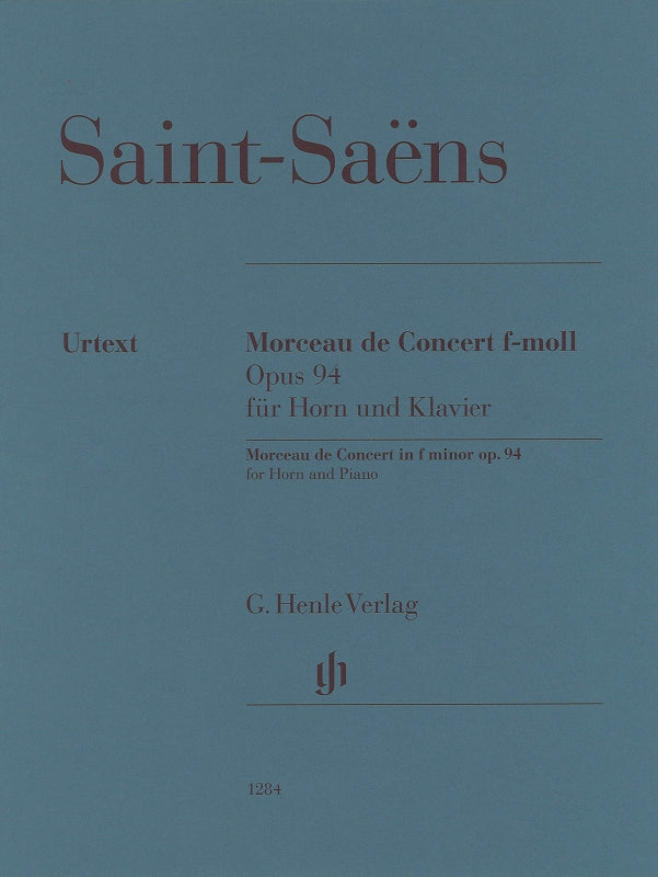 Saint-Saens, Morceau de concert op. 94 (Henle)