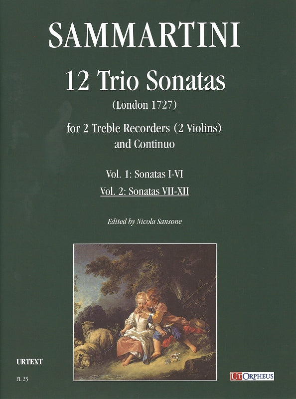 Sammartini, 12 Trio Sonatas, 2: 7-12 (Ut Orpheus)