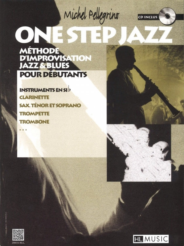 Pellegrino, One Step Jazz: Methode (+CD) (Lemoine)