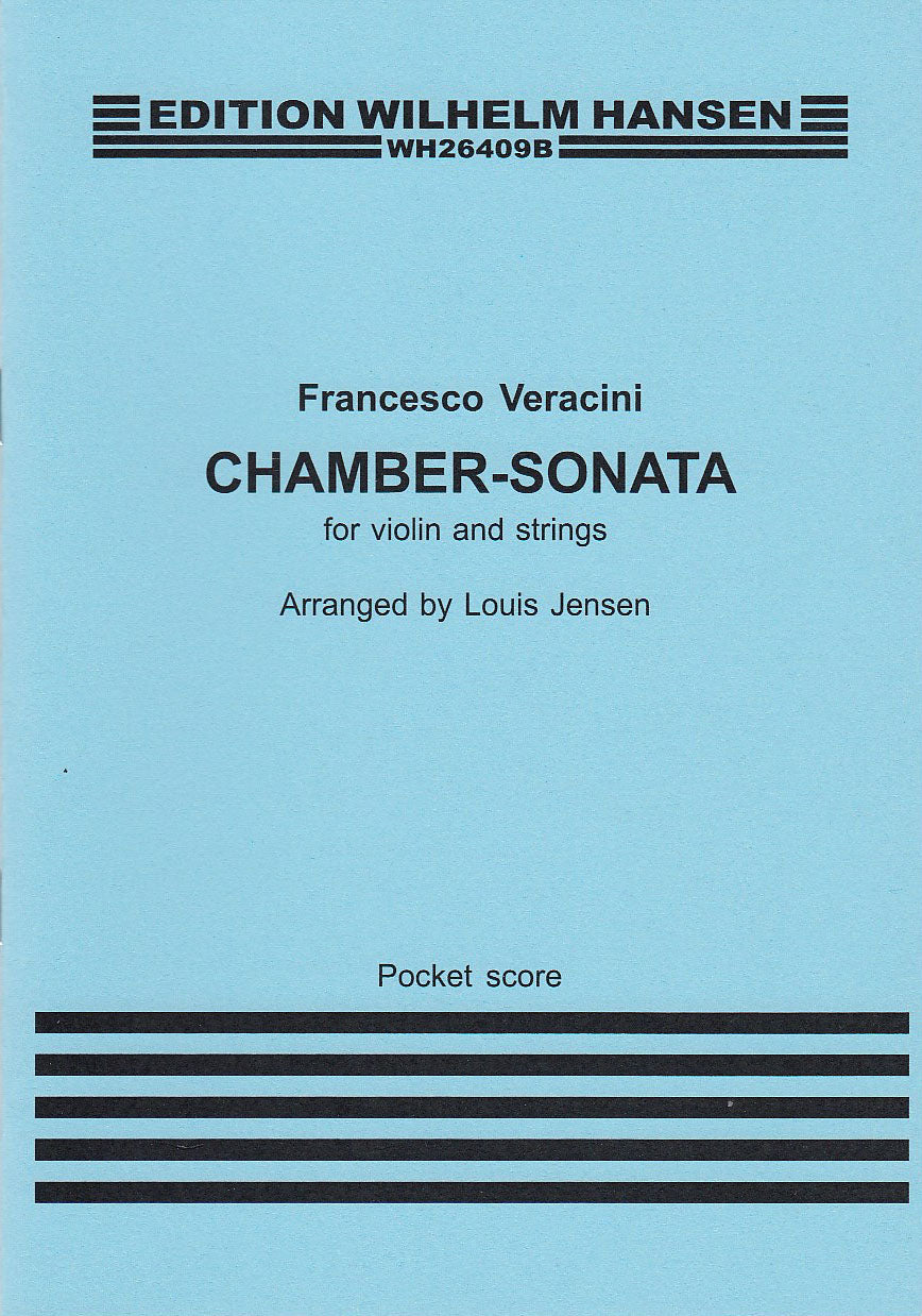 Veracini/Jensen, Chamber-Sonata (Vn,Str) (W.Hansen)