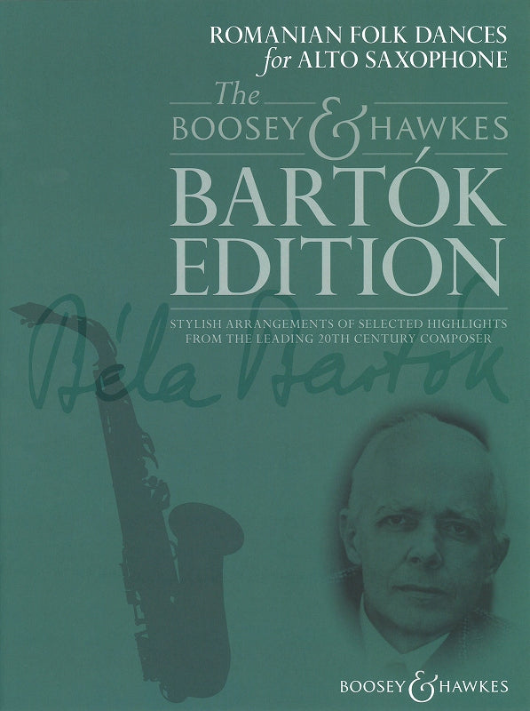 Bartok, Romanian Folk Dances (ASax,Pf) (Boosey)