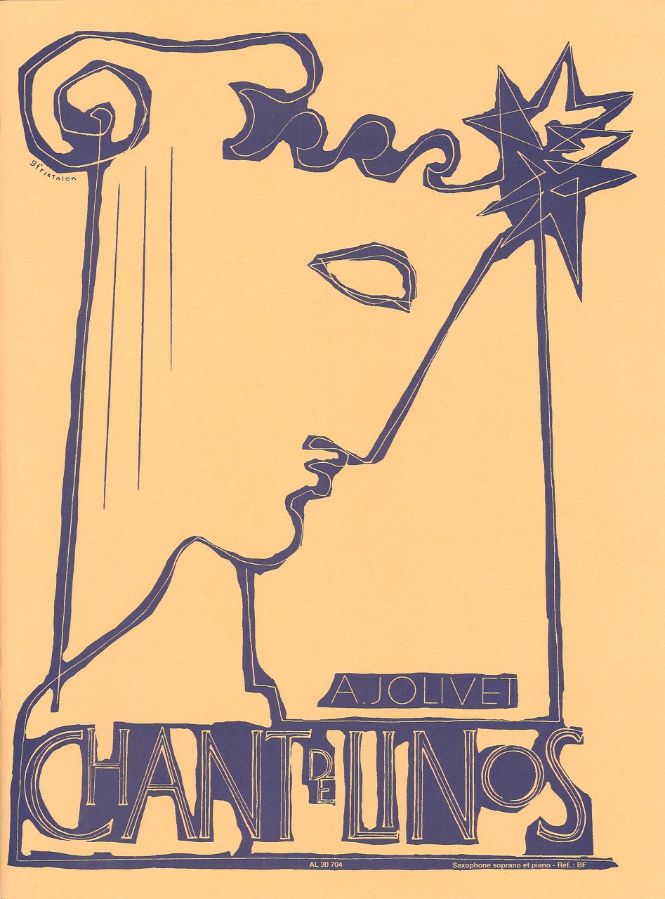 Jolivet, Chant de Linos (SSax.Pf) (Leduc)