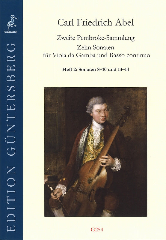 Abel, 2. Pembroke-Sammlung Sonaten II (Guntersberg/Walhall)