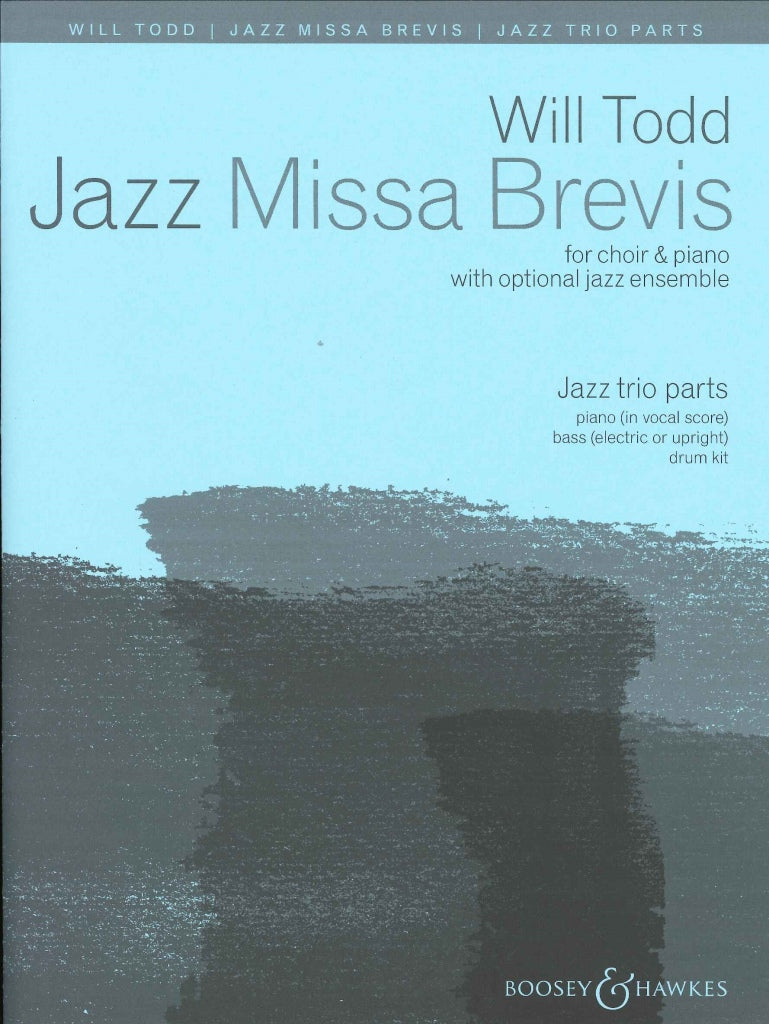 Todd, Jazz Missa Brevis (Bs,Drums) (Boosey)