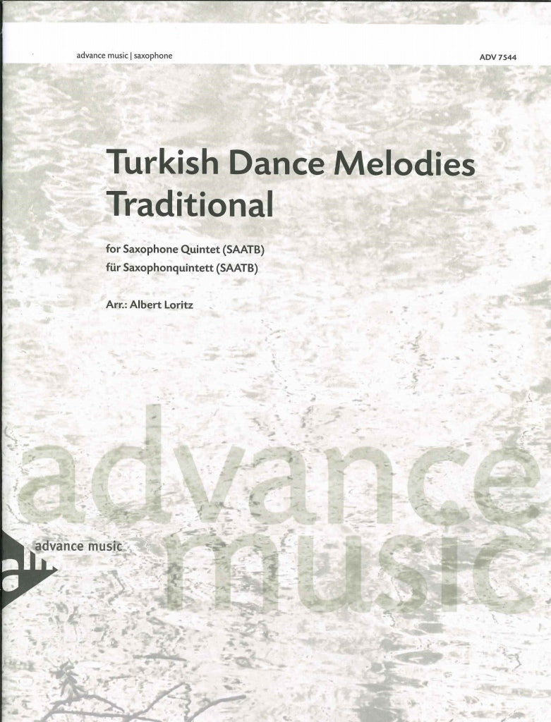 Loritz, Turkish Dance Melodies (SAATBr) (Advance Music)