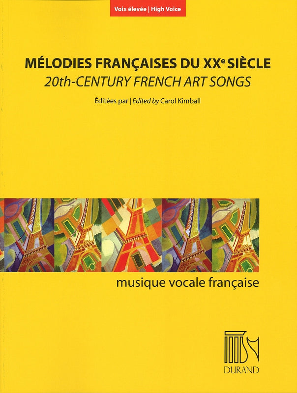 Melodies francaises du XXe siecle (H) (Durand)
