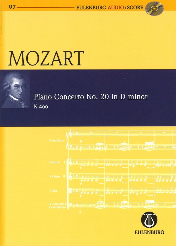 Mozart, Concerto for Piano KV 466 (+CD) (Eulenburg)