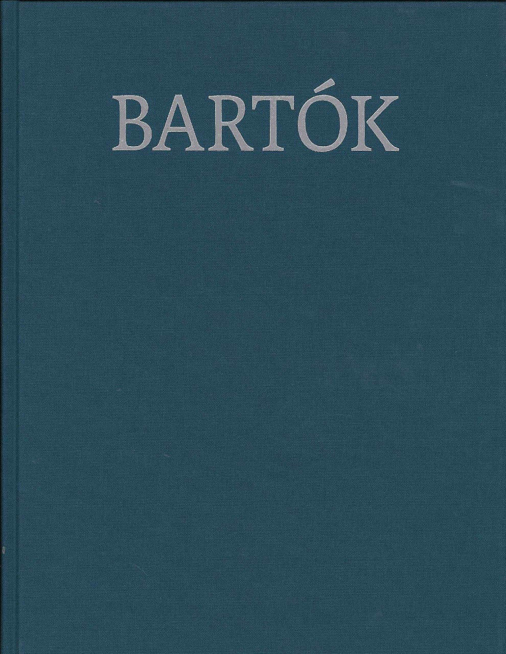 Bartok, Complete Critical Edition 38 (Henle/Editio Musica Budapest)