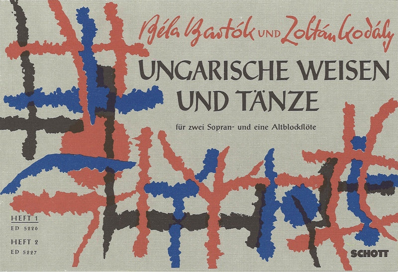 Bartok/Kodaly, Ungarische Weisen... 1 (Schott)