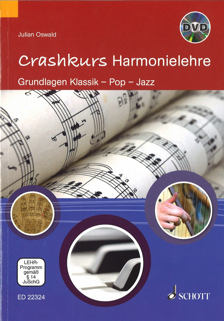 Oswald, Crashkurs Harmonielehre (+DVD) (Schott)