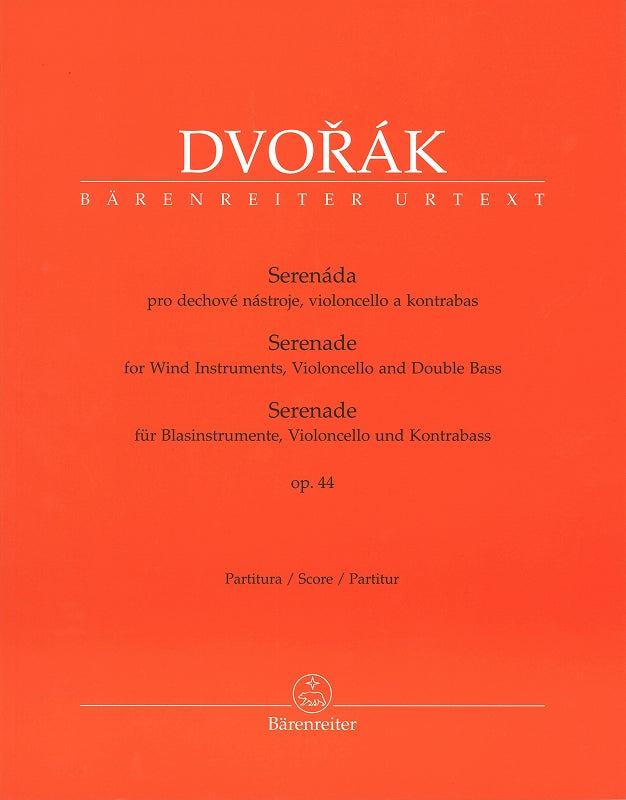 Dvorak, Serenade op. 44 Full Score (Barenreiter)