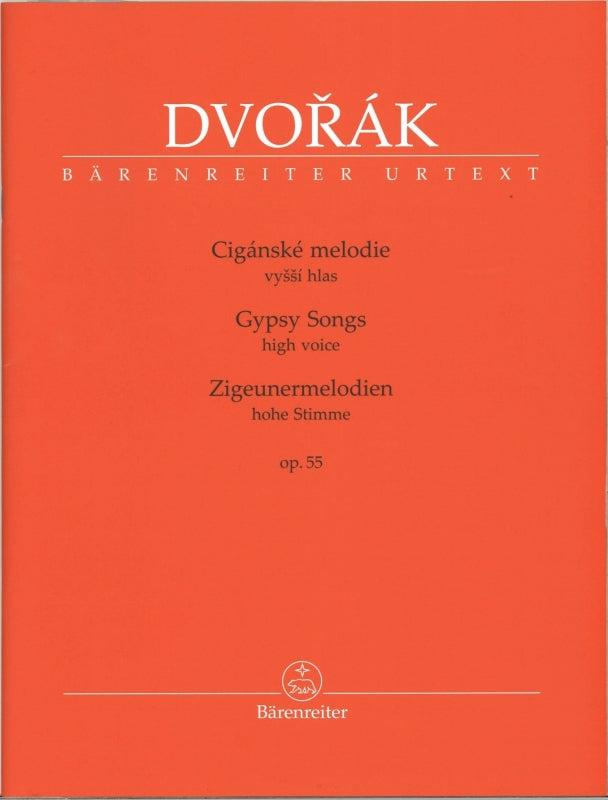 Dvorak, Zigeunermelodien op. 55 (H) (Barenreiter)