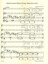 Dvorak, Biblical Songs op. 99 (L) Cz/E/G (Barenreiter)