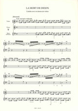 Monteclair, Mort de Didon, cantate (Centre de musique baroque de Versailles)