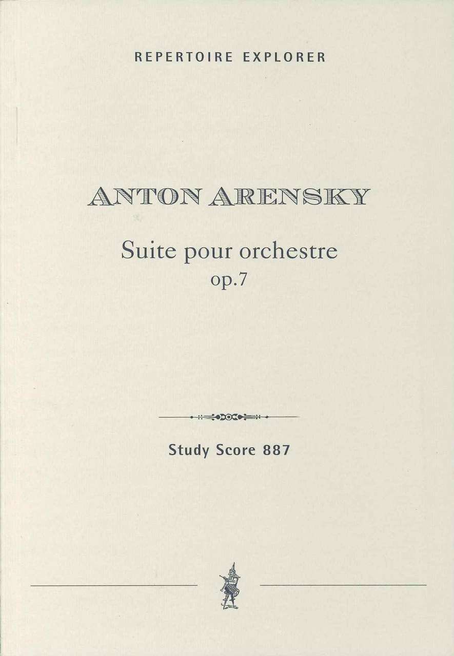 Arensky, Suite op. 7 (Orch) (Hoflich)