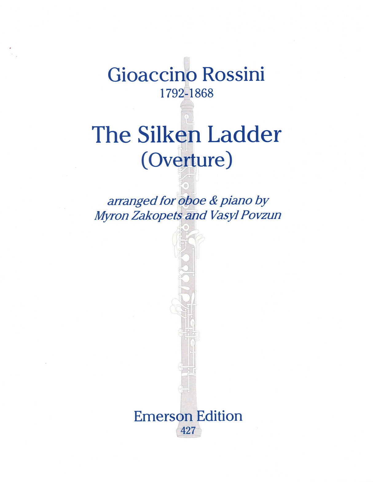 Rossini, Silken Ladder Overture (Emerson Edition)