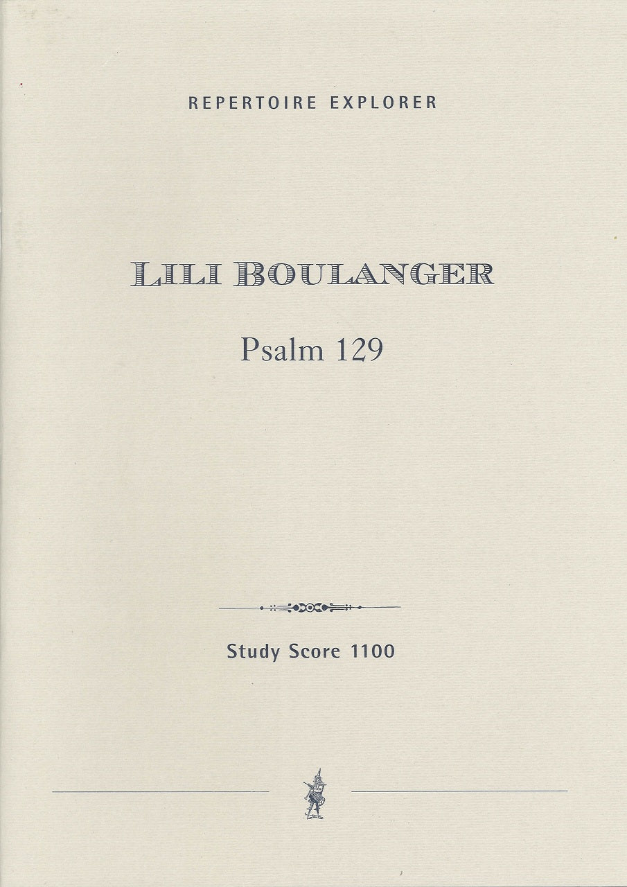 Boulanger, Psalm 129 (Bar,Orch) (Hoflich)