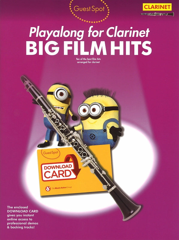 Playalong for Clarinet Big Film Hits (Wise Publications)