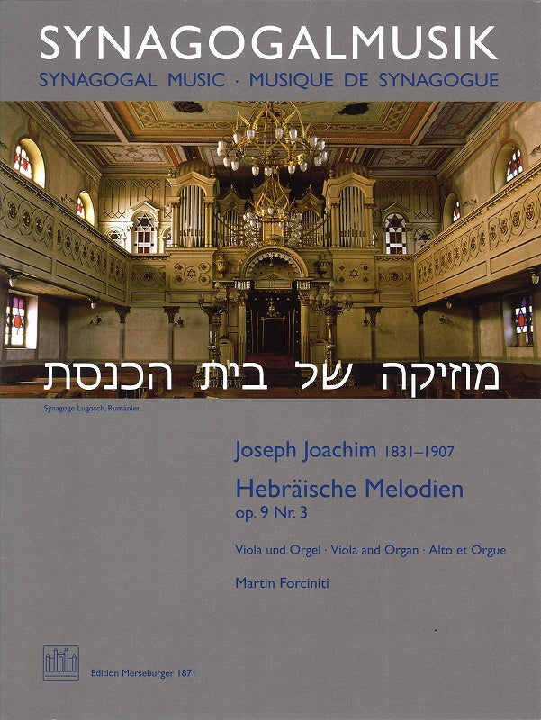 Joachim, Hebraische Melodien, 3 (Va,Org) (Merseburger)