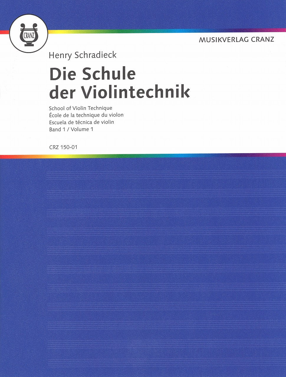 Schradieck, Schule der Violintechnik 1 (Cranz)