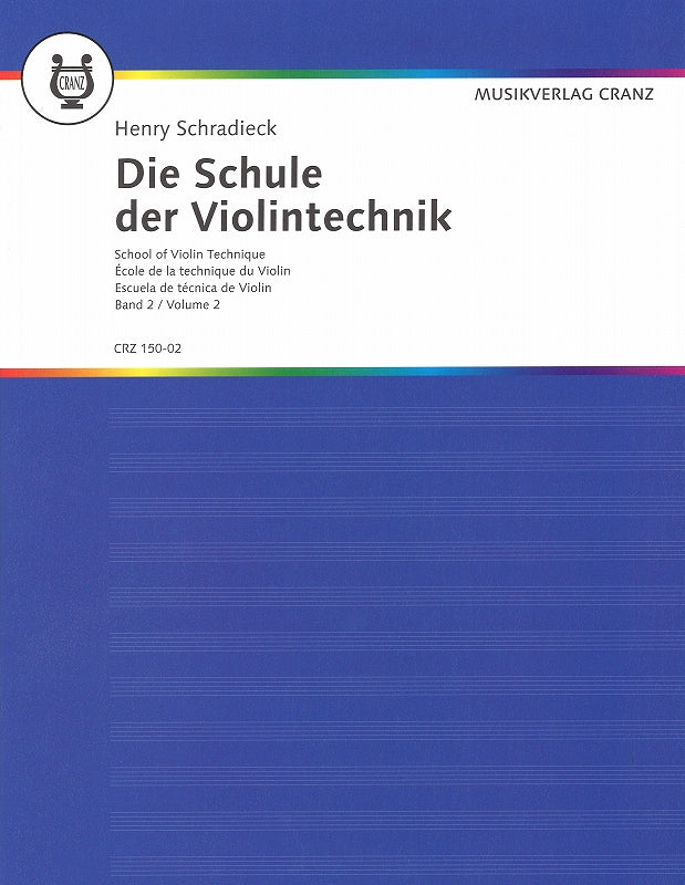Schradieck, Schule der Violintechnik 2 (Cranz)
