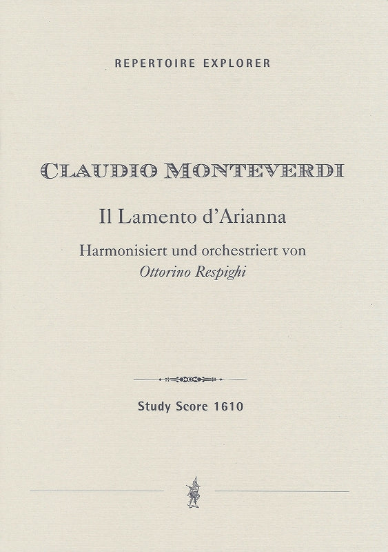 Monteverdi/Respighi, Lamento d'Arianna (Hoflich)
