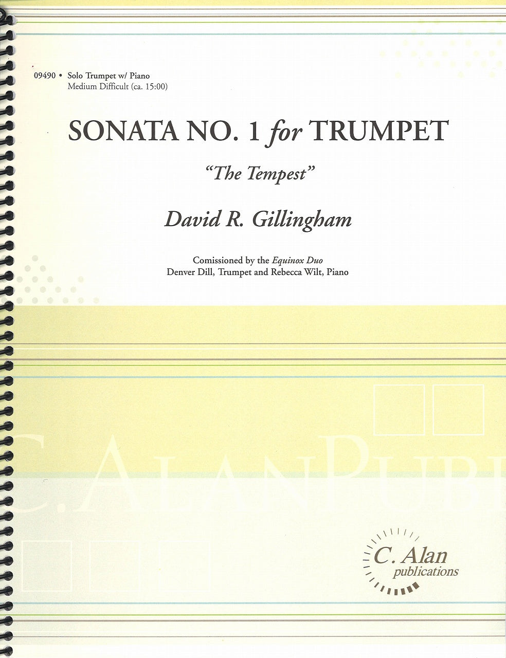 Gillingham, Sonata No. 1 'The Tempest' (C.Alan)