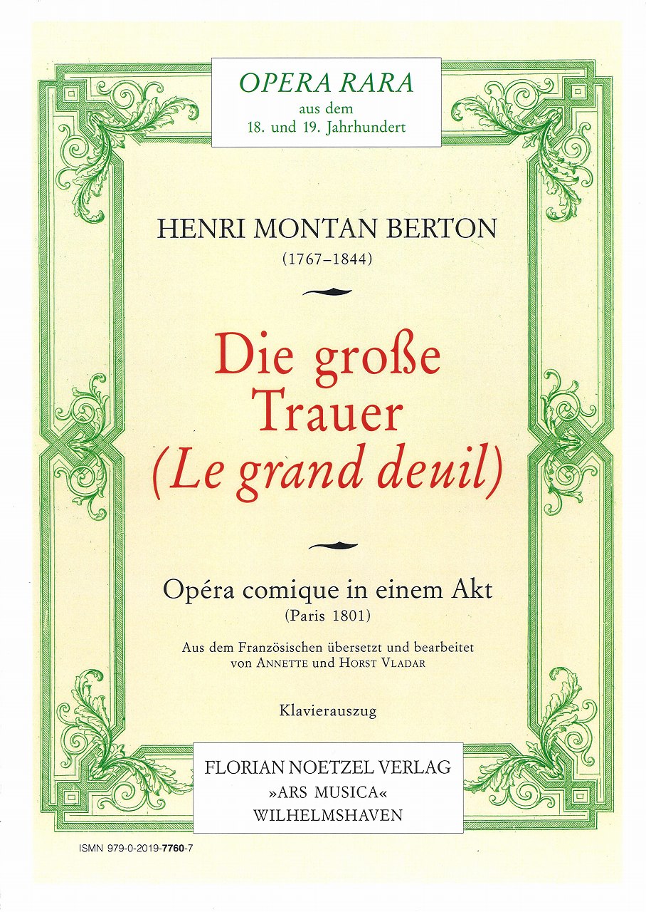 Berton, Grosse Trauer [G] (Noetzel)