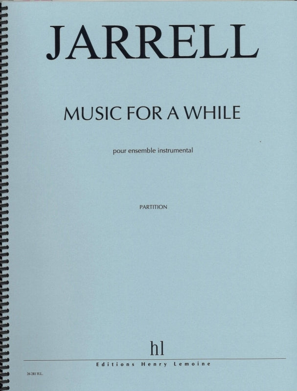 Jarrell, Music for a While (Lemoine)
