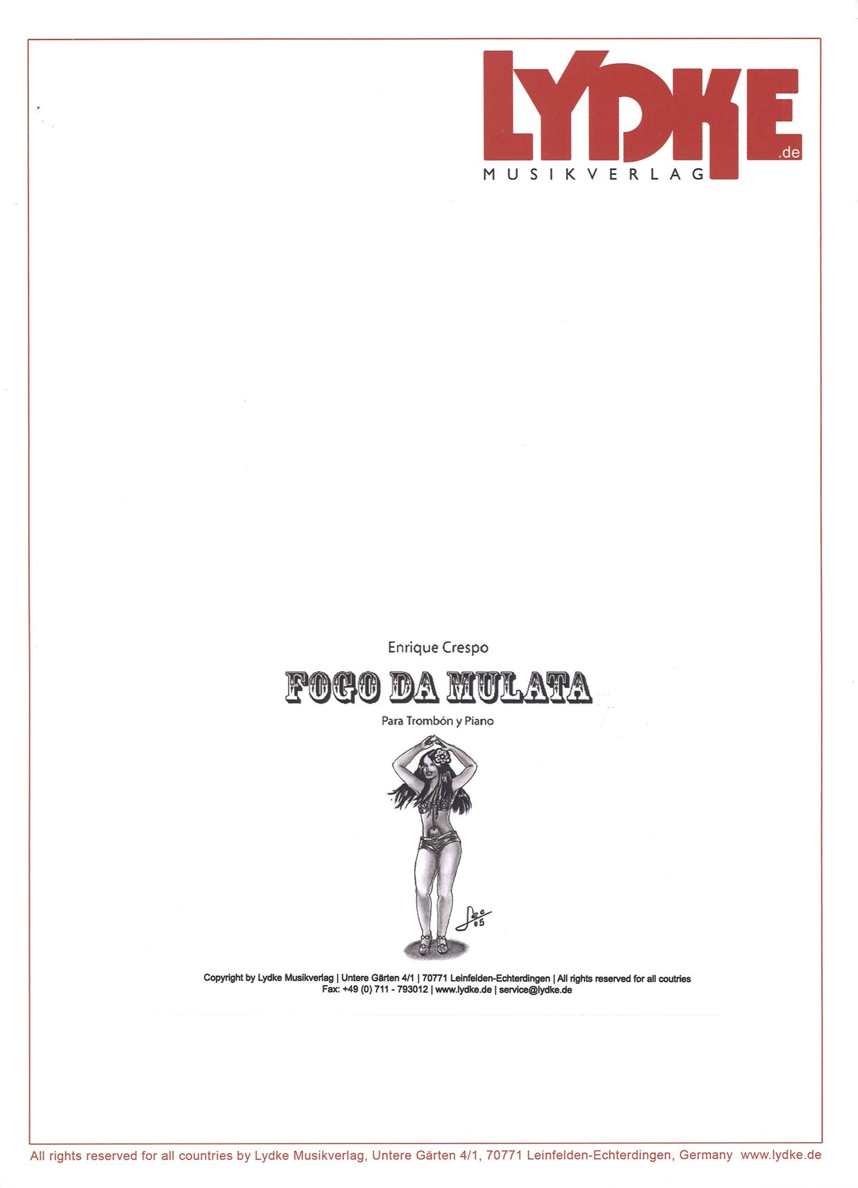 Crespo, Fogo da Mulata (Tbn,Pf) (Lydke)