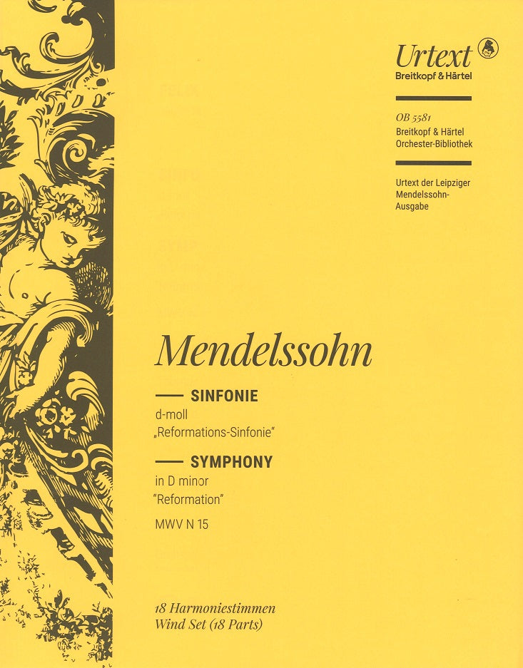 Mendelssohn, Symphony No. 5 in d op. 107 (Breitkopf)