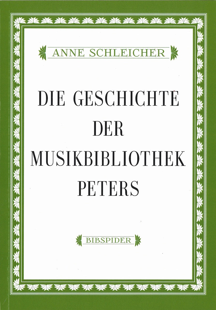 Schleicher, Geschichte der Musikbiblioth (Bibspider)