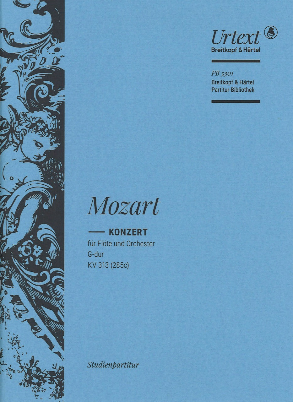 Mozart, Concerto for Flute KV 313 in G (Breitkopf)
