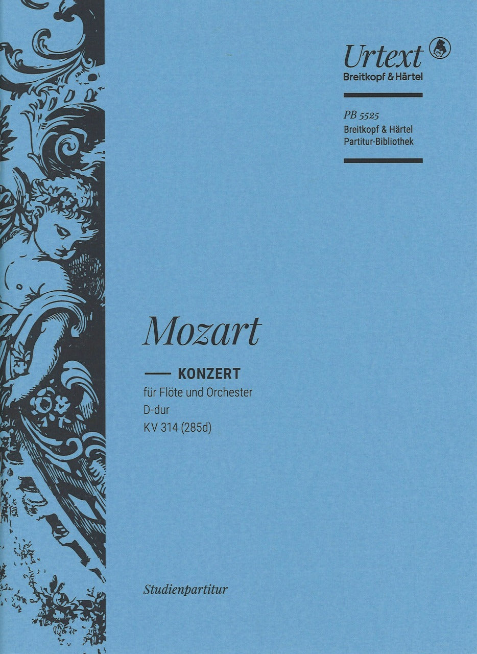Mozart, Concerto for Flute KV 314 in D (Breitkopf)
