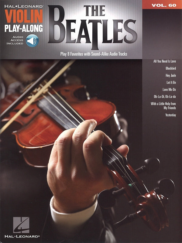Violin Play-Along 60: The Beatles (Hal Leonard)