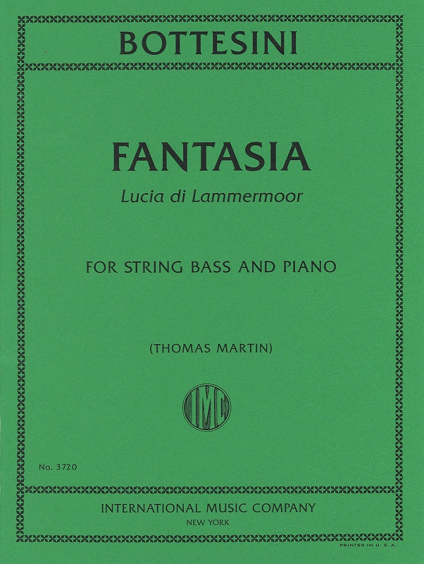 Bottesini, Fantasia Lucia di Lammermoor (IMC)