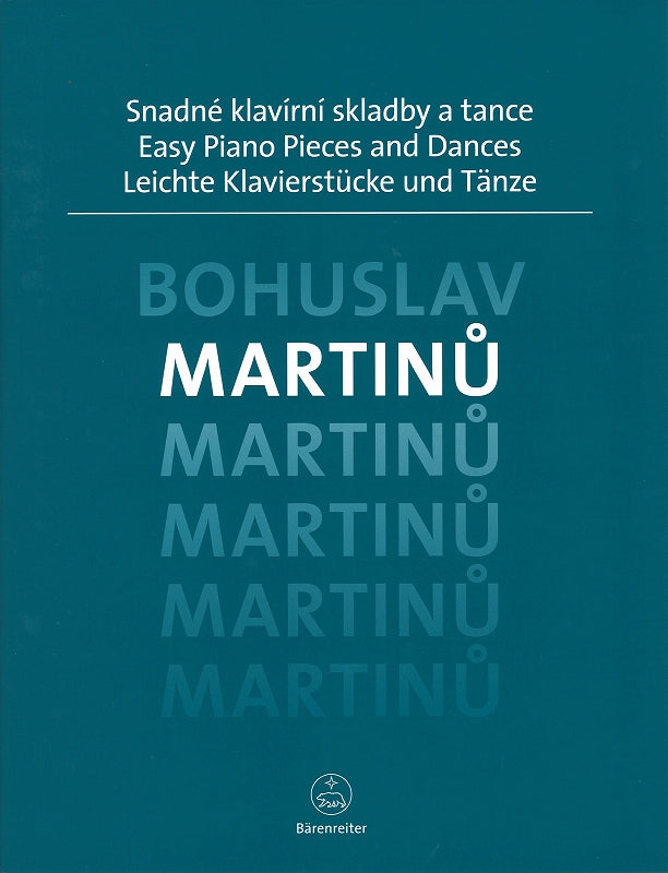 Martinu, Easy Piano Pieces and Dances (Barenreiter)