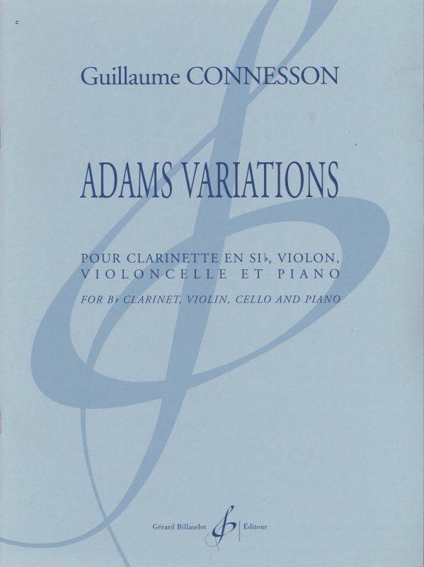 Connesson, Adams Variations (Billaudot)