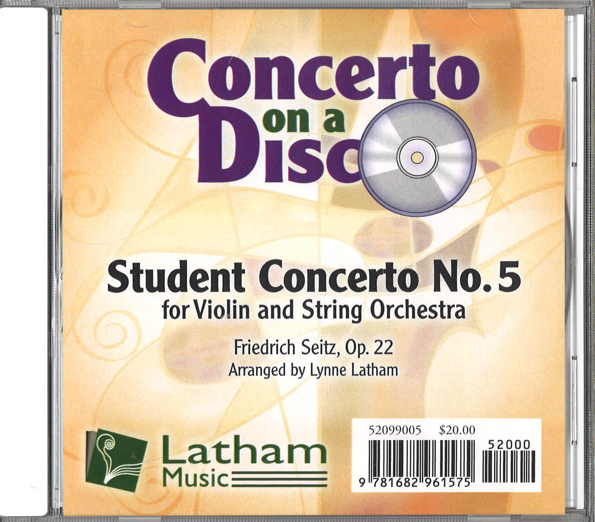 Seitz, Concerto No. 5 (Vn,Str) CD-ROM (Latham Music/Masters Music)