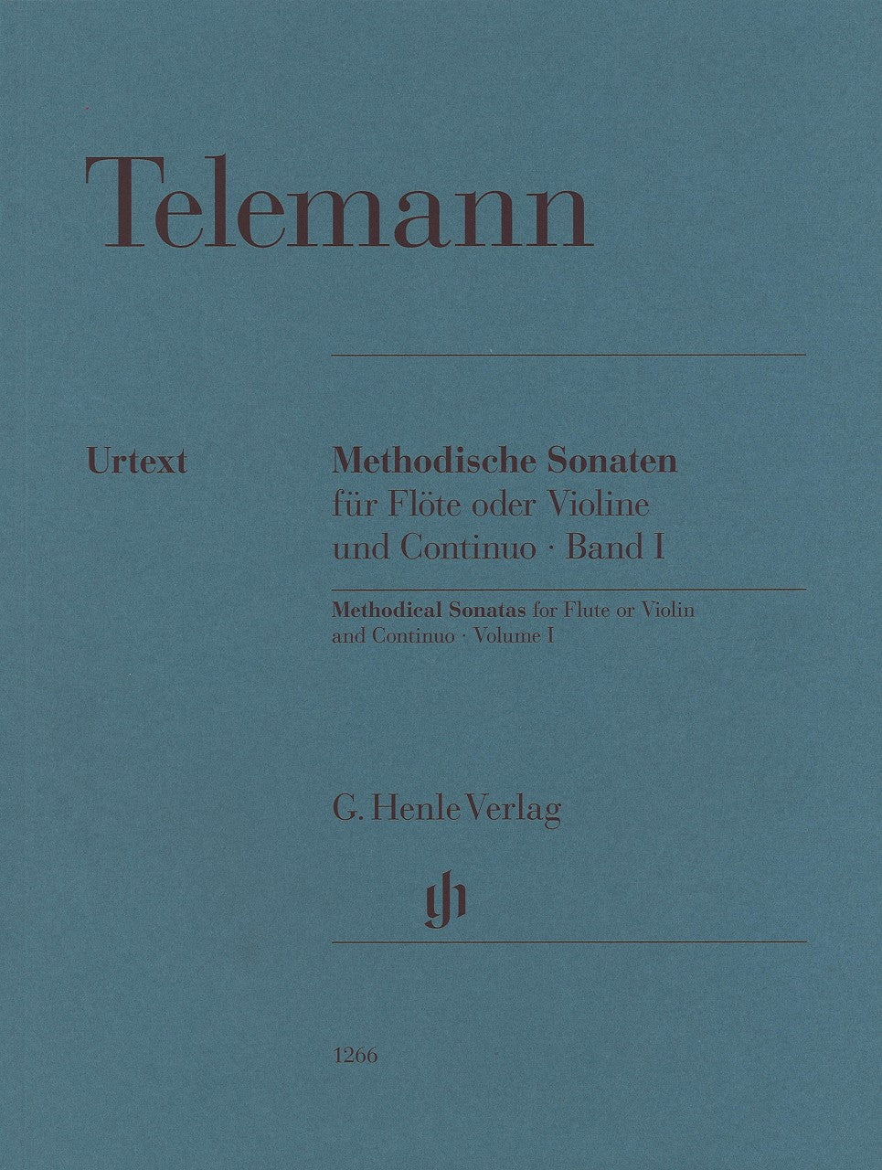 Telemann, Methodische Sonaten 1 (1728) (Henle)